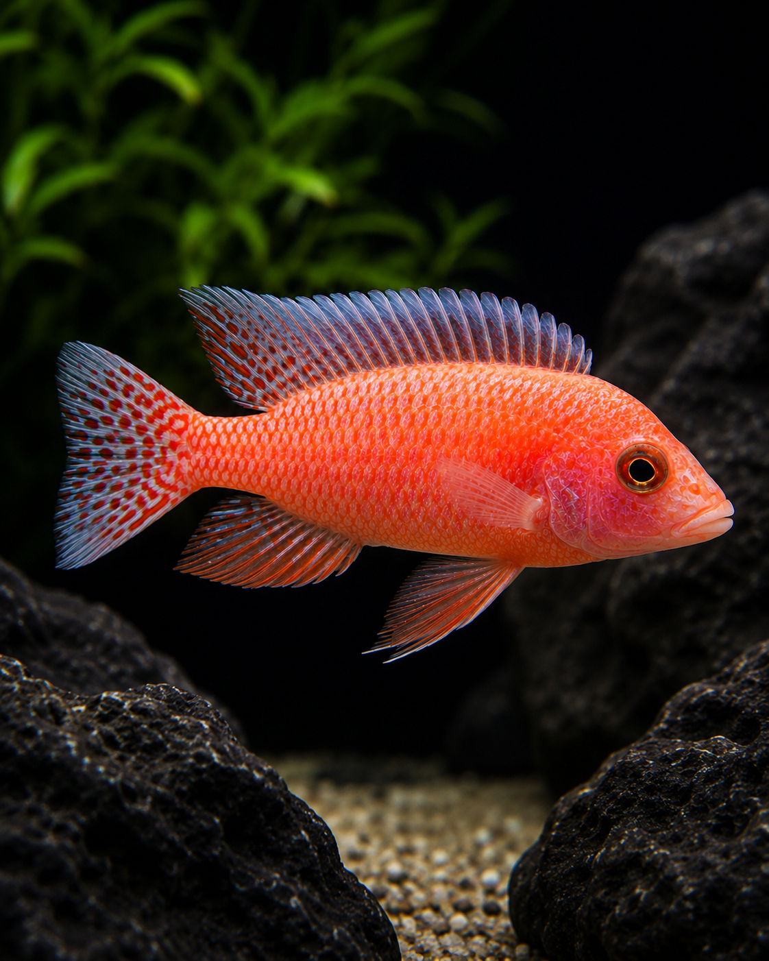 Strawberry Peacock Cichlid | Premium African Cichlid
