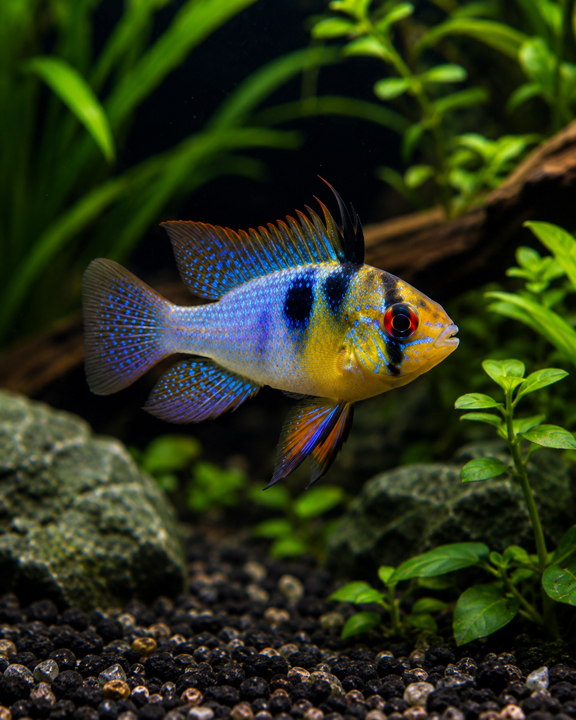 Blue Ram Cichlid | Live Freshwater Aquarium Fish