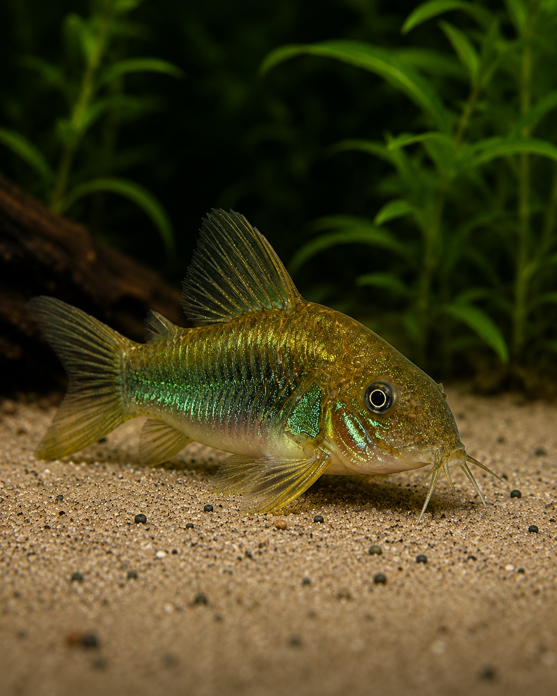Green Corydoras (Corydoras aeneus) | Live Freshwater Fish
