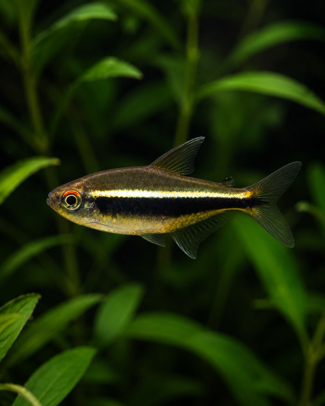 Black Neon Tetra (Hyphessobrycon herbertaxelrodi) | Live Freshwater Aquarium Fish