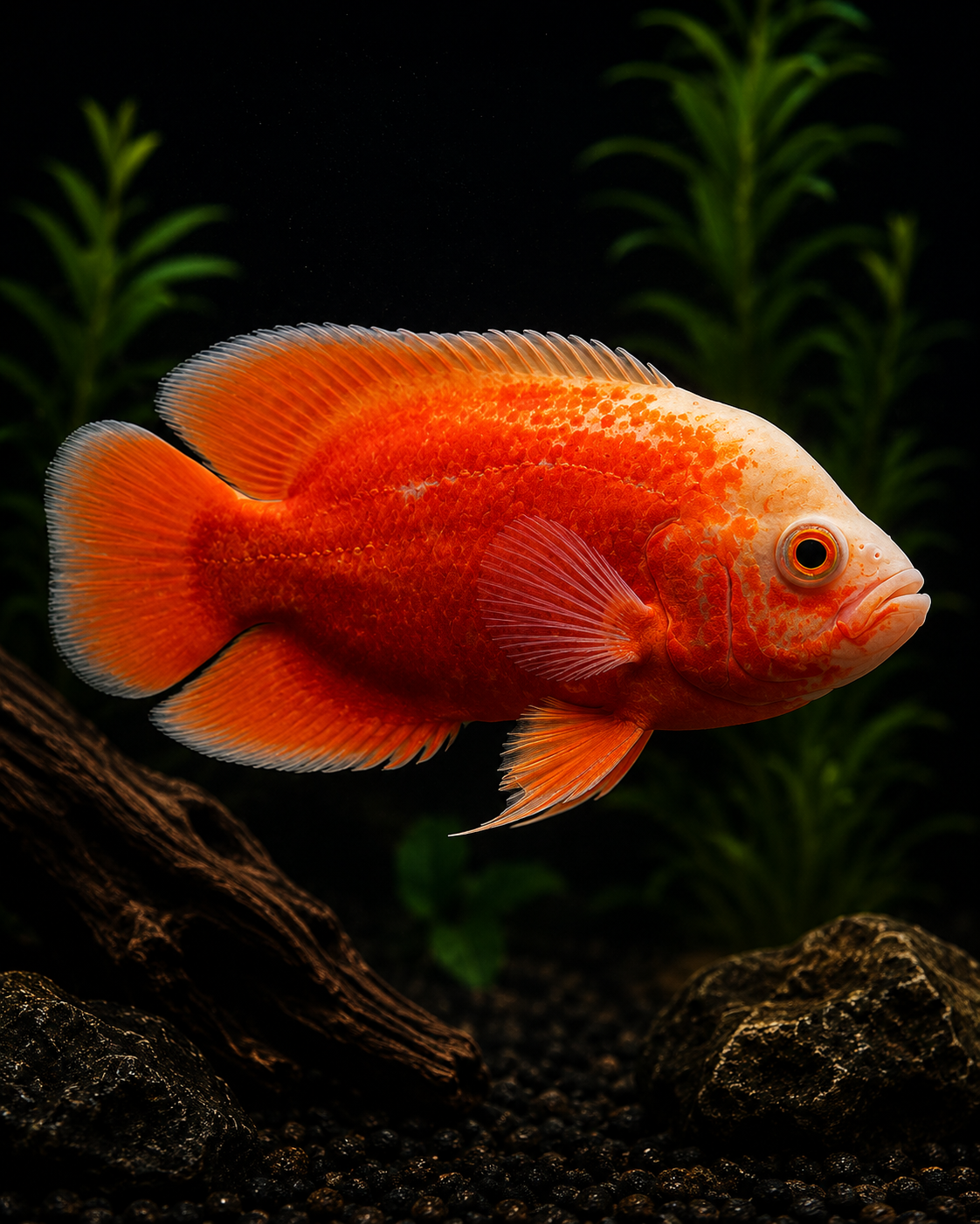 Red Chili Oscar (Astronotus ocellatus) | Live Freshwater Aquarium Fish