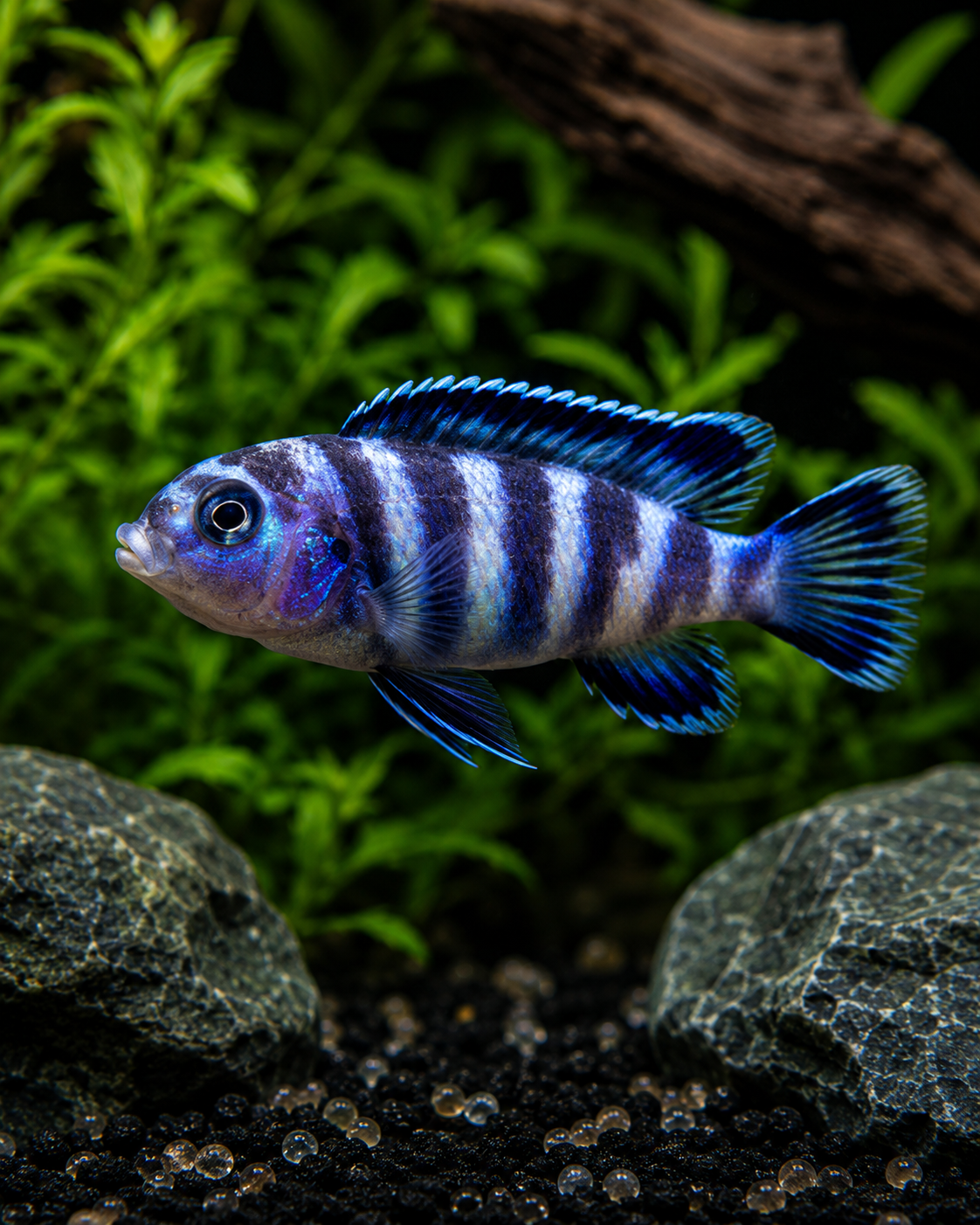 Demasoni Cichlid (Blue Cobalt) | Premium African Cichlid