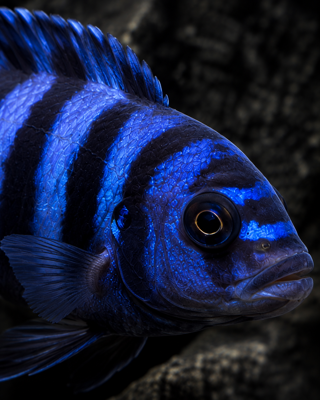 Demasoni Cichlid (Blue Cobalt) | Premium African Cichlid