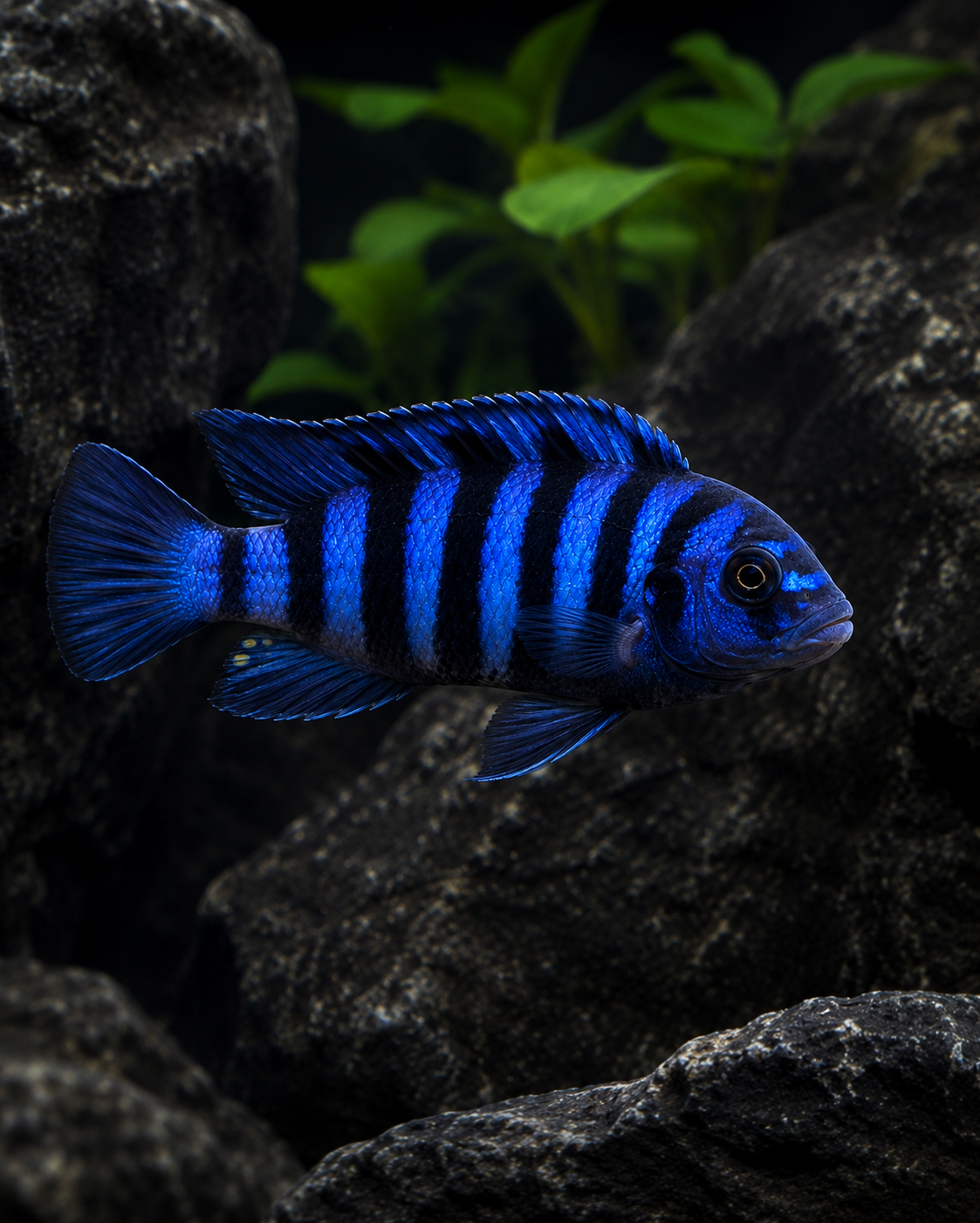 Demasoni Cichlid (Blue Cobalt) | Premium African Cichlid