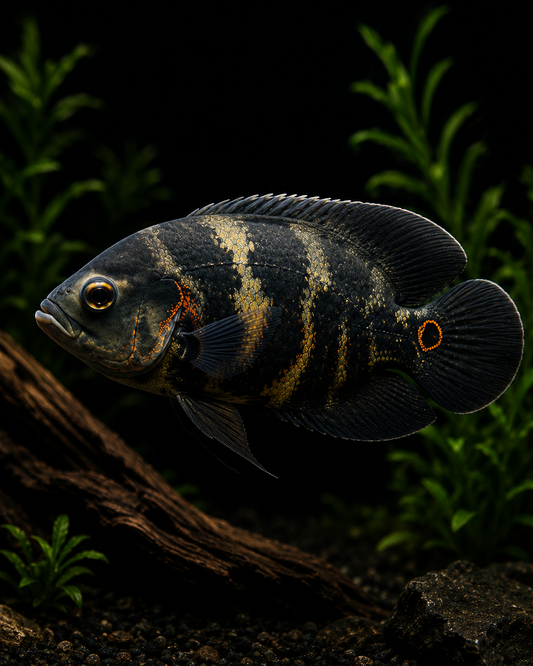 Wild Oscar (Astronotus ocellatus) | Live Freshwater Aquarium Fish
