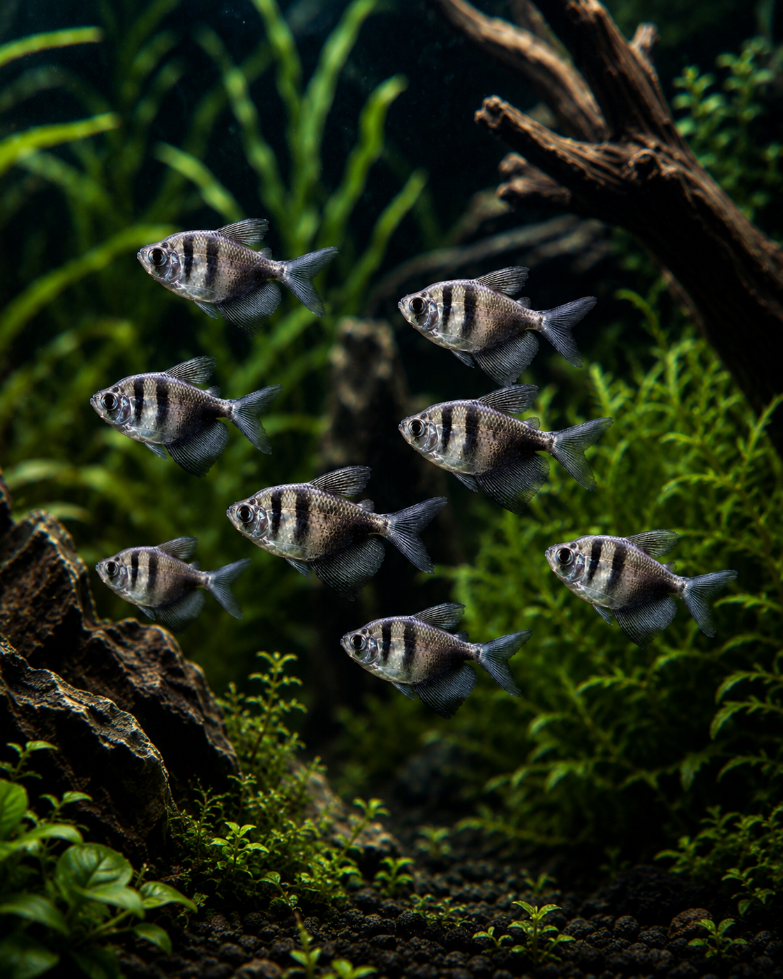 Black Skirt Tetra (Black Widow Tetra) – Hardy Schooling Freshwater Aquarium Fish
