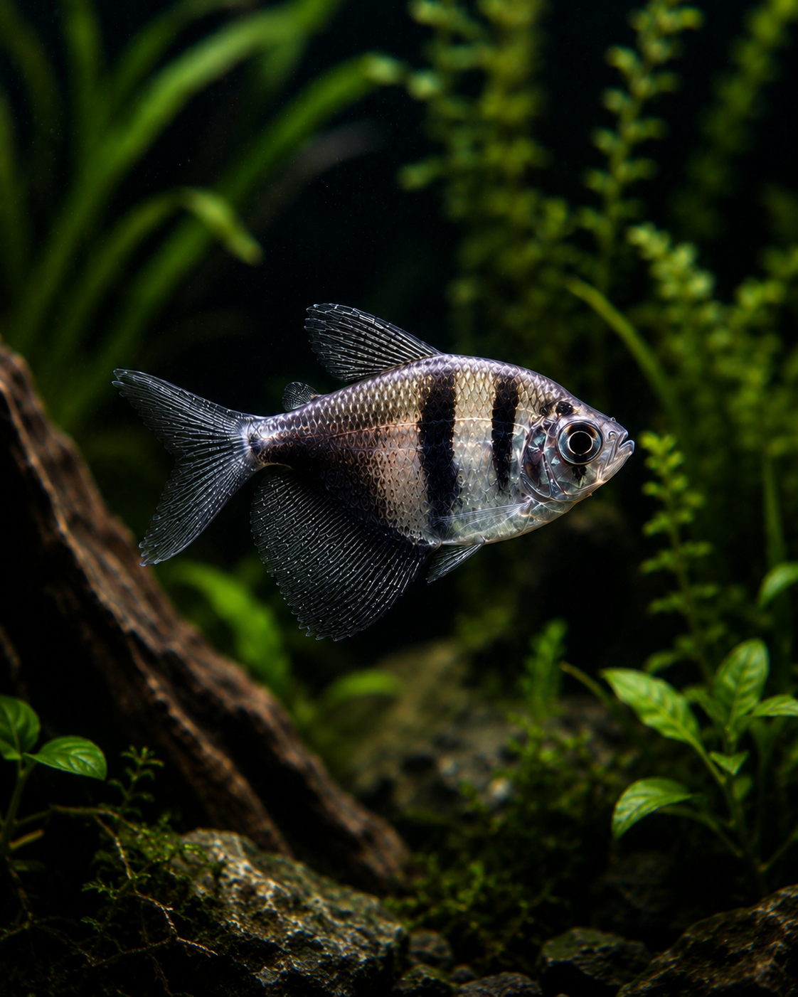 Black Skirt Tetra (Black Widow Tetra) – Hardy Schooling Freshwater Aquarium Fish