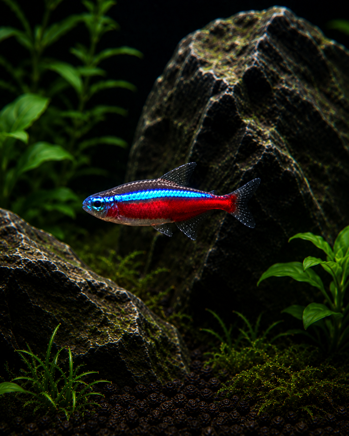 Cardinal Tetra – Neon Red & Blue Aquarium Fish