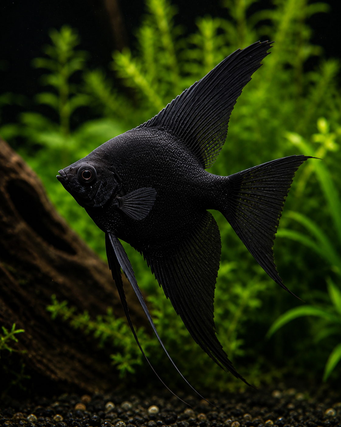 Black Angelfish | Live Freshwater Aquarium Fish