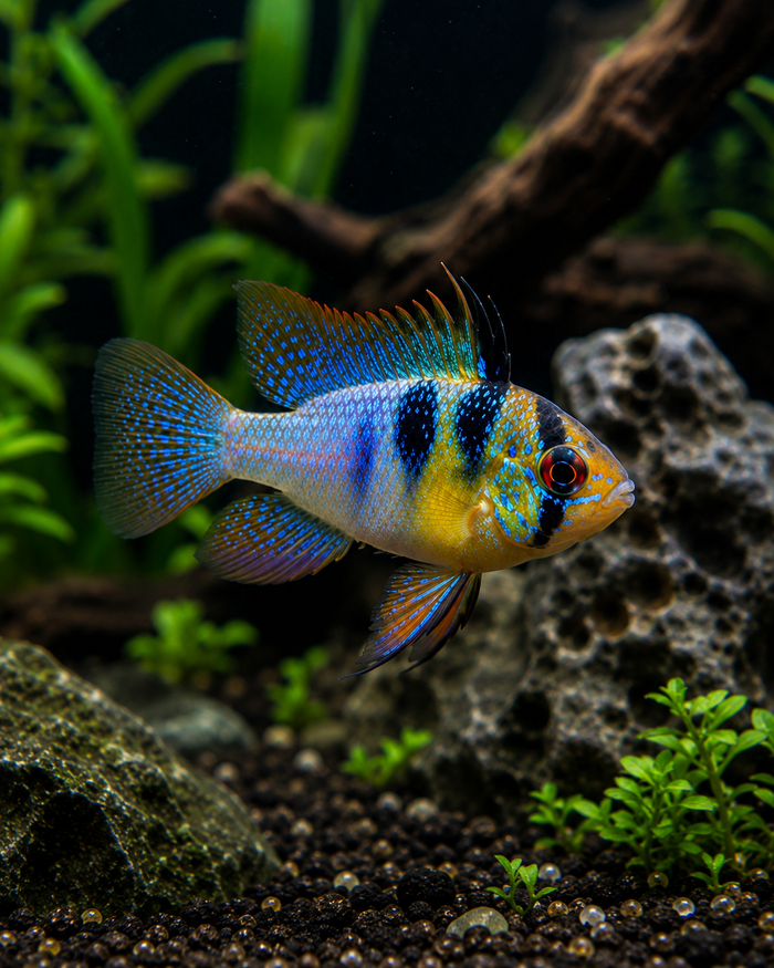Blue Ram Cichlid