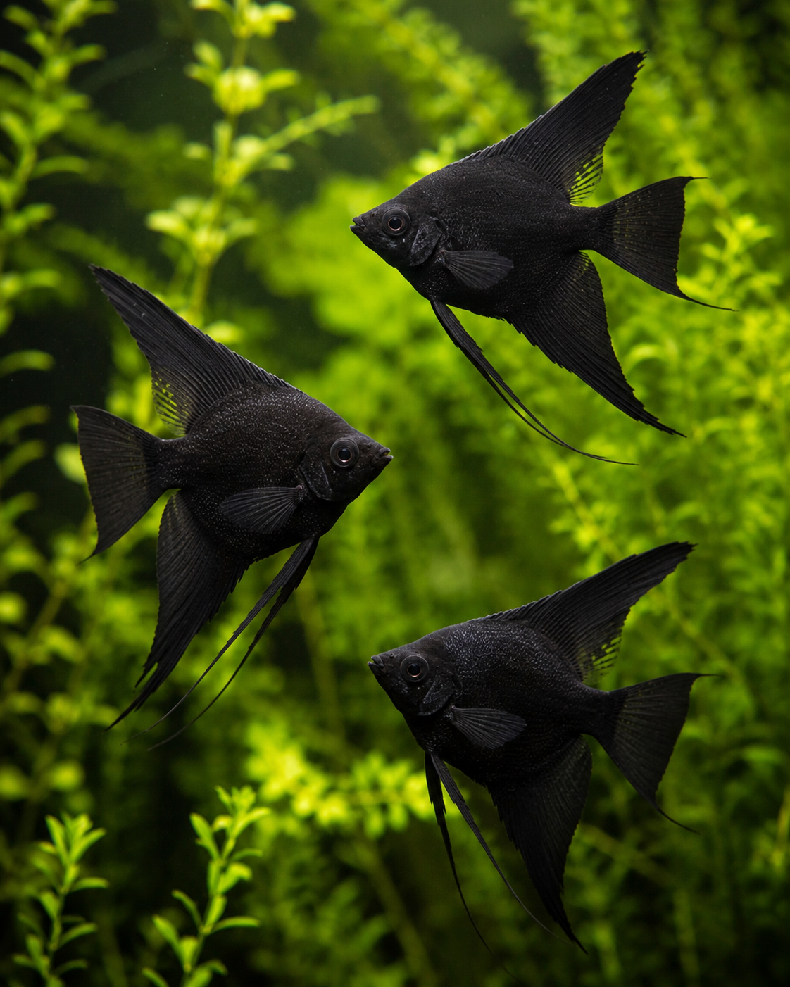 Black Angelfish | Live Freshwater Aquarium Fish