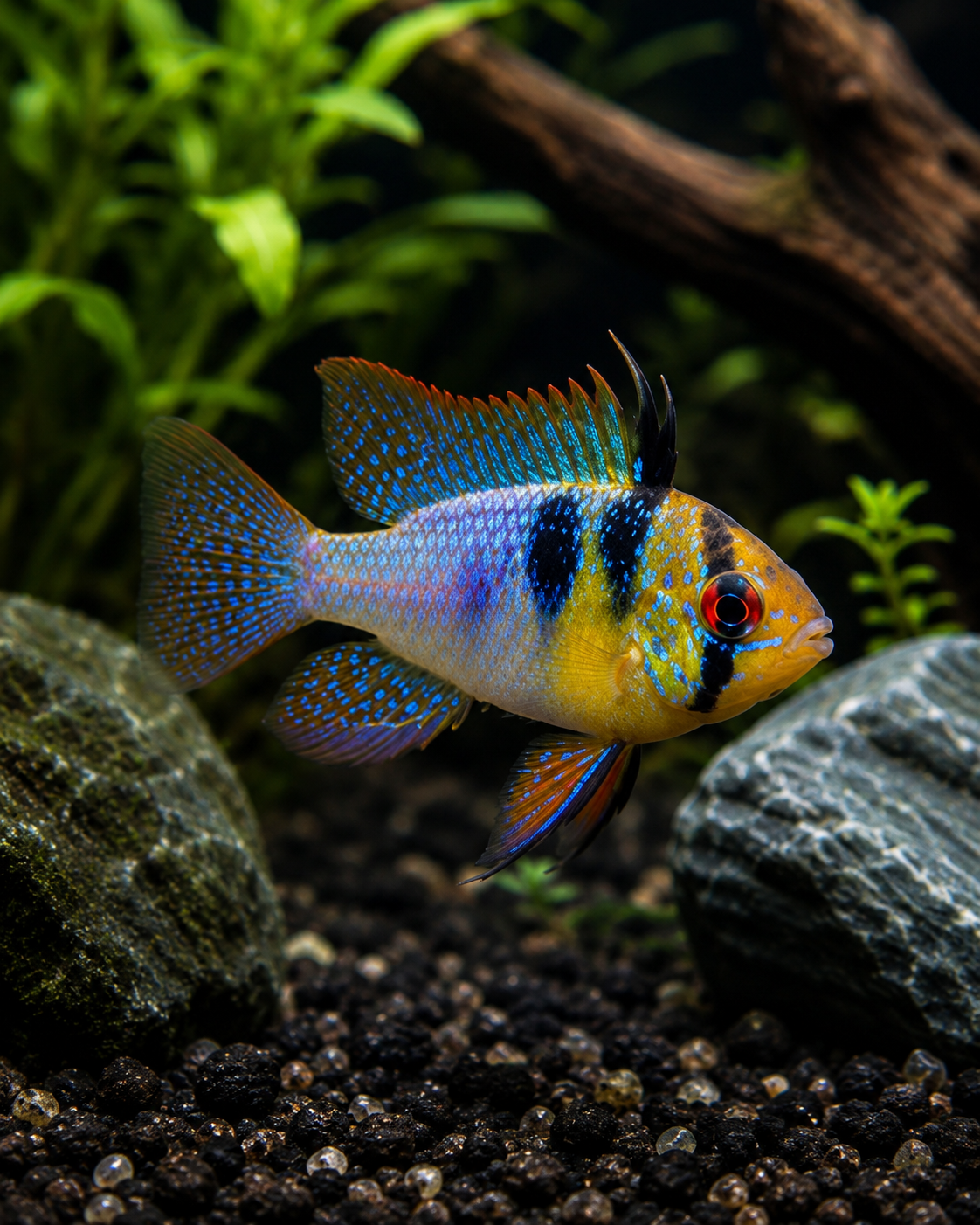 Blue Ram Cichlid | Live Freshwater Aquarium Fish
