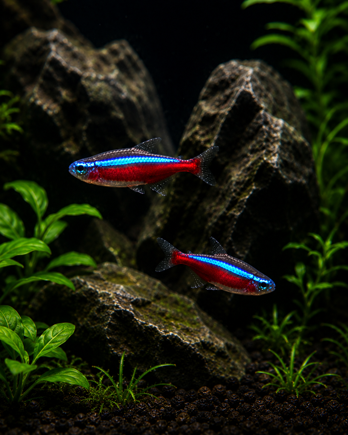 Cardinal Tetra – Neon Red & Blue Aquarium Fish