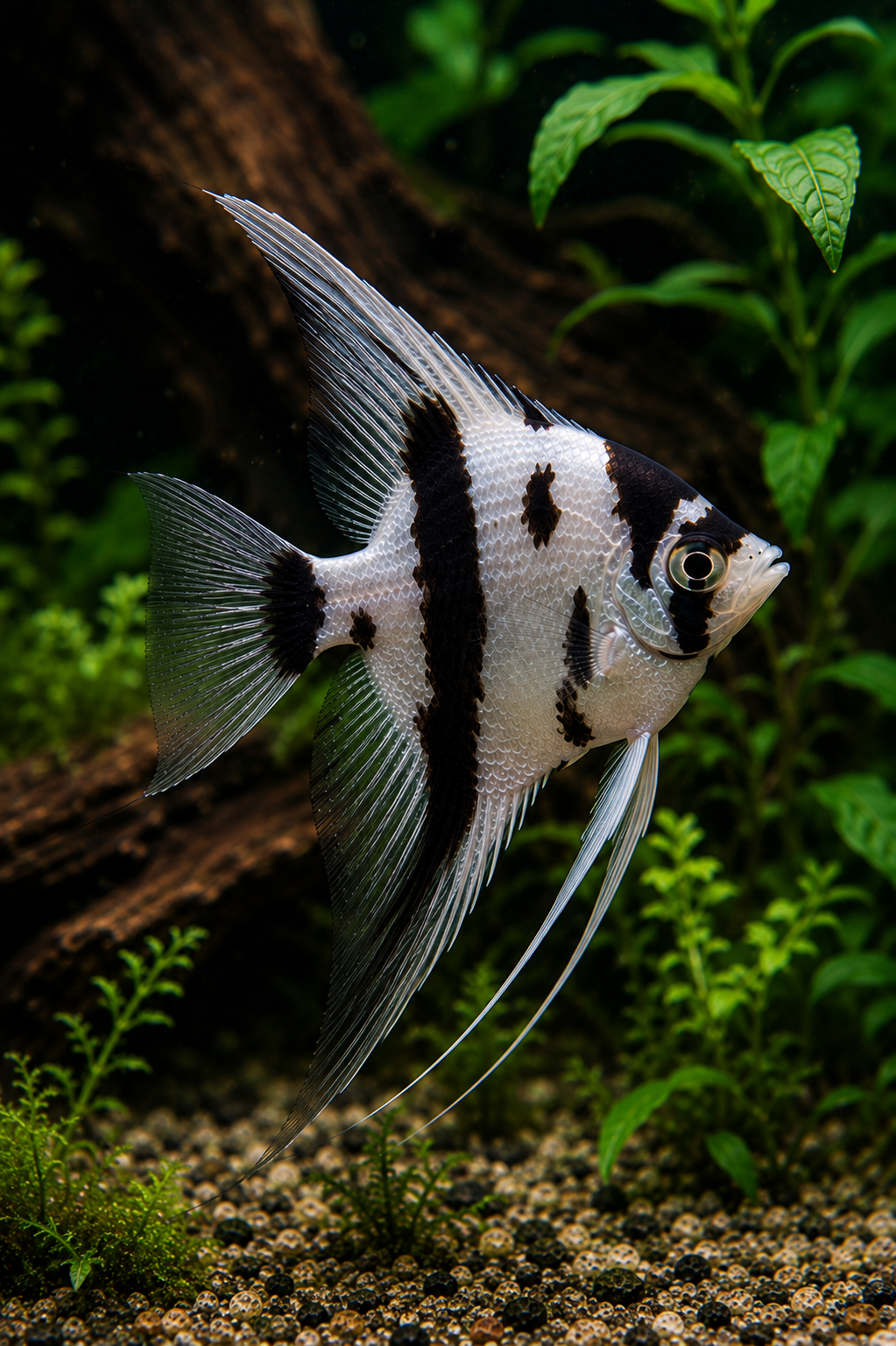 Panda Angelfish | Live Freshwater Aquarium Fish
