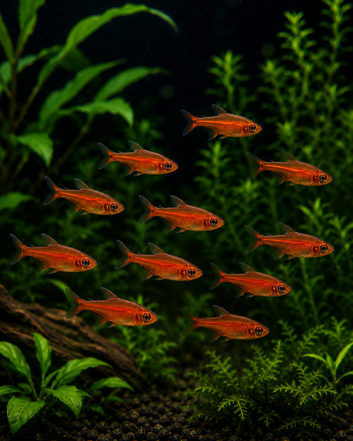 Ember Tetra – Vibrant Orange Freshwater Fish