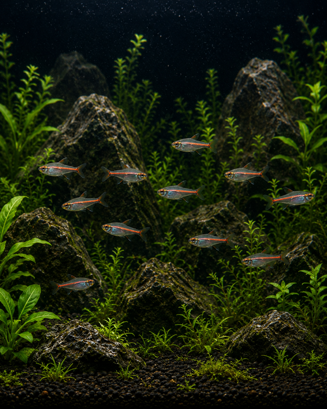 Glowlight Tetra – Bright Schooling Freshwater Aquarium Fish