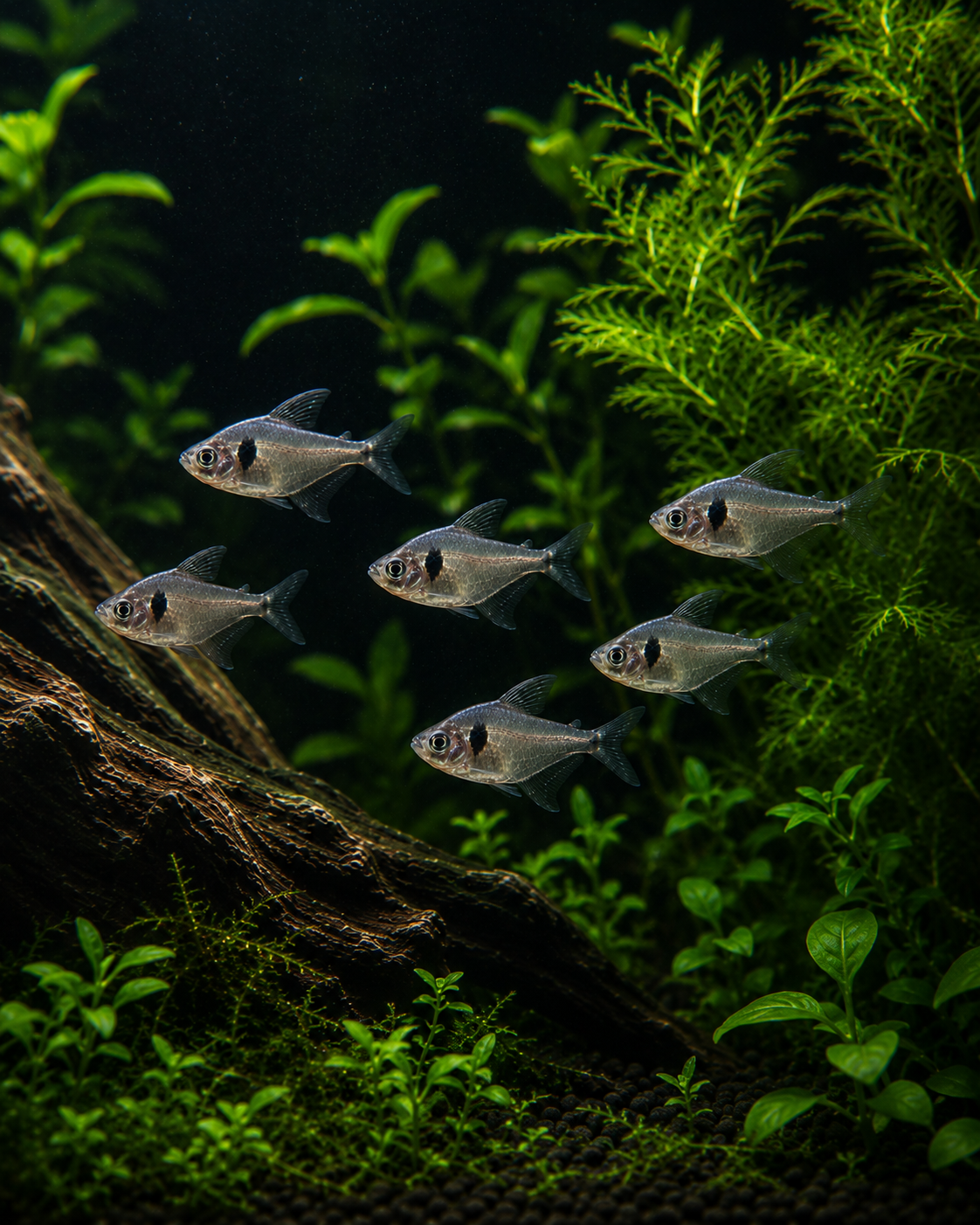 Black Phantom Tetra | Live Freshwater Aquarium Fish