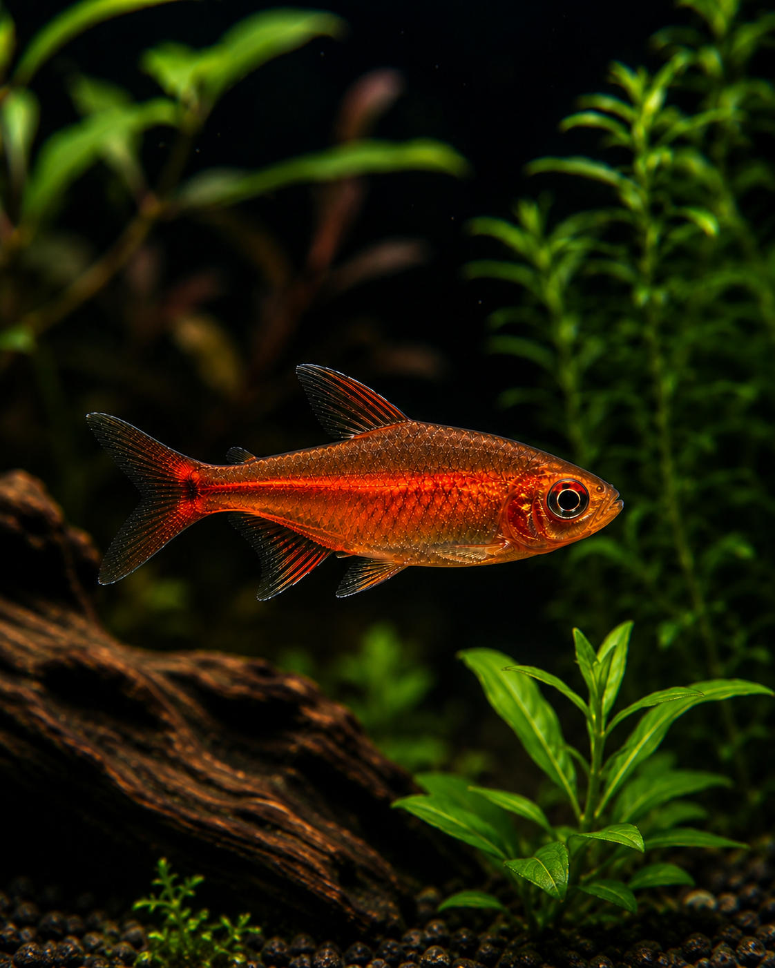 Ember Tetra – Vibrant Orange Freshwater Fish