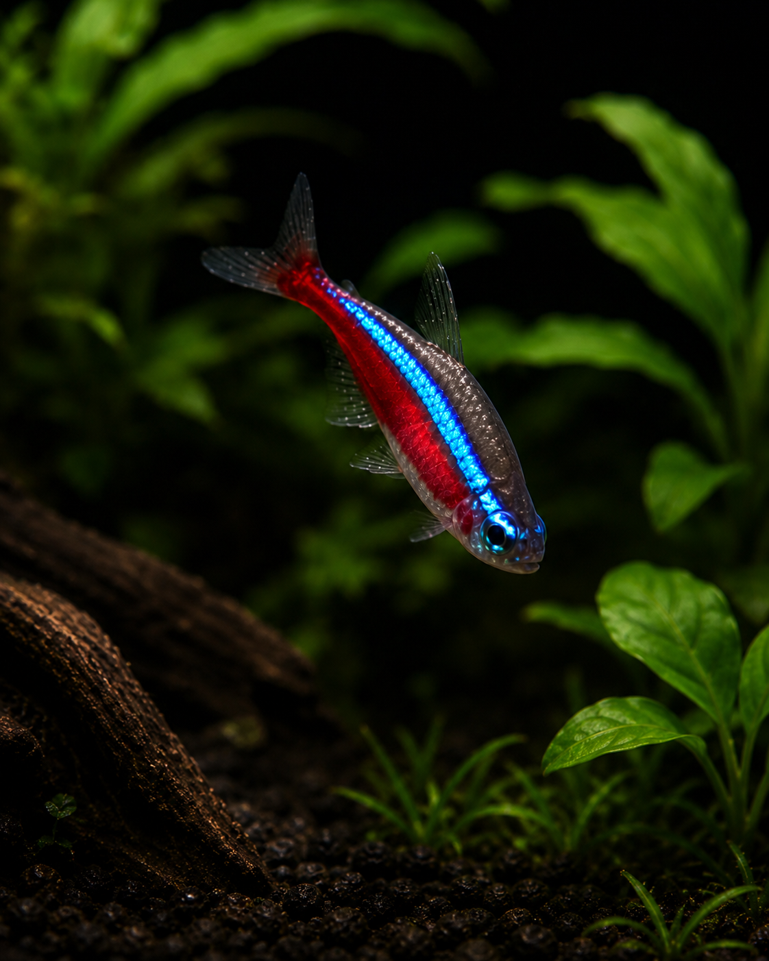 Cardinal Tetra – Neon Red & Blue Aquarium Fish