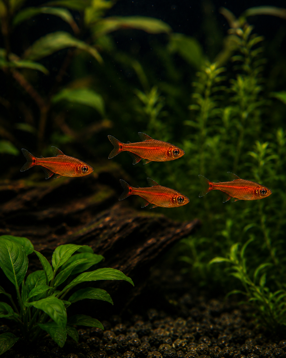 Ember Tetra – Vibrant Orange Freshwater Fish
