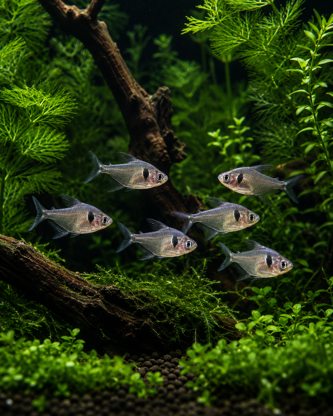 Black Phantom Tetra | Live Freshwater Aquarium Fish