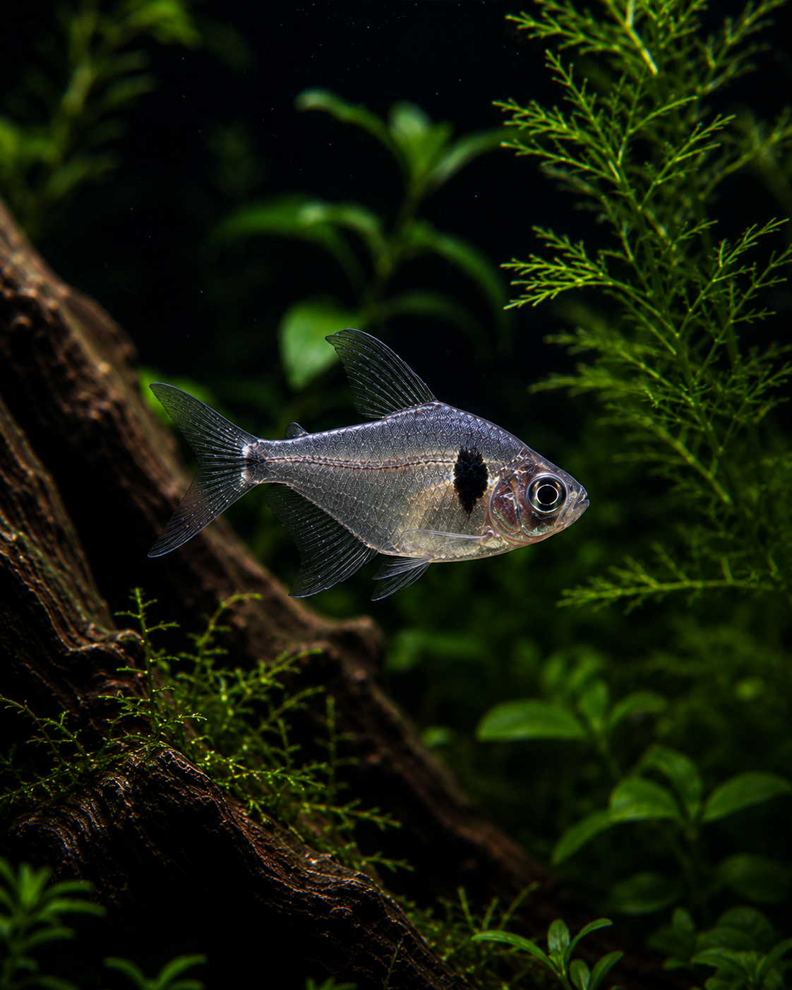 Black Phantom Tetra | Live Freshwater Aquarium Fish