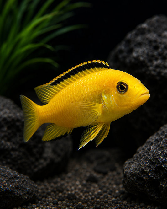 Yellow Lab Cichlid (Electric Yellow) | Premium African Cichlid